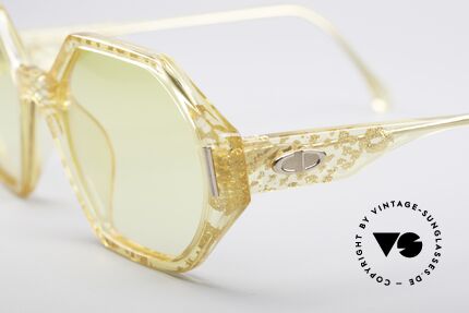 Christian Dior 2597 Octagonal Frame, light tinted yellow-gradient lenses; simply chic, Made for Women