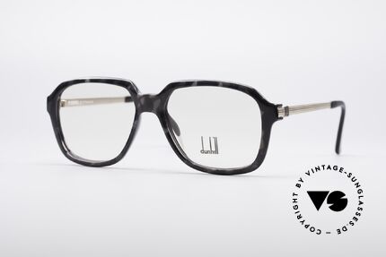 Dunhill 6064 Titanium 80's Glasses, vintage Dunhill designer eyeglass-frame from 1988, Made for Men