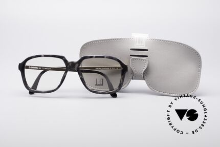 Dunhill 6064 Titanium 80's Glasses, demo lenses can be replaced with lenses of any kind, Made for Men