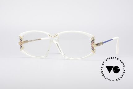 Cazal 194 Ladies 80's Eyeglasses, beautiful Cazal ladies eyeglass-frame from 1988, Made for Women