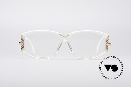 Cazal 194 Ladies 80's Eyeglasses, a true vintage designer piece with brilliant colors, Made for Women