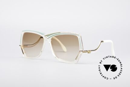 Cazal 178 Extraordinary Sunglasses, ornamented frame & fancy temples - true vintage!, Made for Women