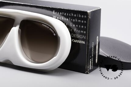 Porsche 5622 Lenses 80's Folding Sunglasses, original lenses from the 1980's (made in Germany), Made for Men and Women