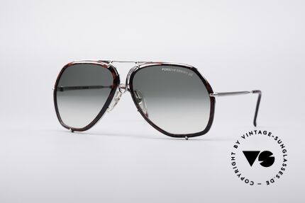 Porsche 5637 Military Style 80's Shades, sporty inventive 80's sunglasses by PORSCHE CARRERA, Made for Men