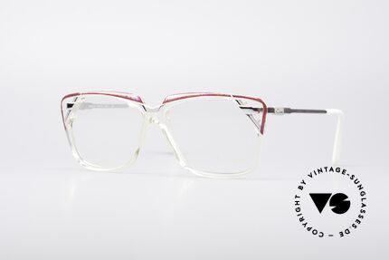 Cazal 342 90's Designer Glasses, extraordinary Cazal design of the early 90's, Made for Women