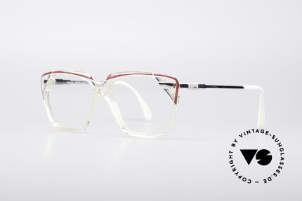 Cazal 342 90's Designer Glasses, unique combination of colors and materials, Made for Women