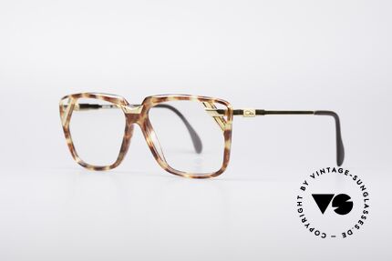 Cazal 342 90's Designer Glasses, unique combination of colors and materials, Made for Women