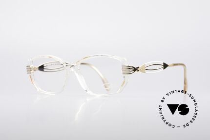 Cazal 373 Lovely 90's Eyeglasses, fantastic ladies model - just chic, lively and fancy, Made for Women