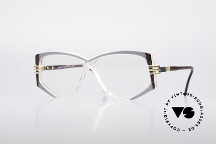 Cazal 322 80's West Germany Cazal, fancy Cazal designer eyeglasses from the late 1980s, Made for Women