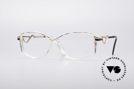 Cazal 369 90's Ladies Designer Glasses, interesting Cazal design of the mid 90's; true vintage!, Made for Women