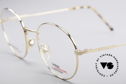 John Lennon - Steel And Glass Round Vintage Frame, typical distinctive John Lennon Look, simply legendary, Made for Men