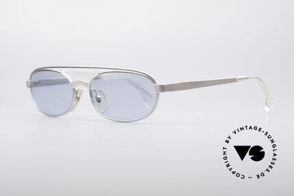 Alain Mikli 637 / 0906 Extra Large Frame, outstanding combination of colors (matt silver / blue), Made for Men