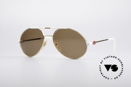 Bugatti 64908 Original 80's Sunglasses, rare vintage Bugatti designer sunglasses from 1983, Made for Men