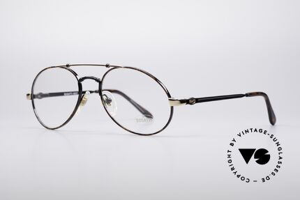 Bugatti 18557 Men's 80's Eyeglasses, flexible spring temples & top-notch craftmanship, Made for Men