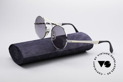 Bugatti 11726 Round Luxury Sunglasses, a costly Ettore Bugatti original from the early 90's, Made for Men