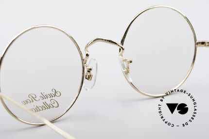 Glasses Savile Row Round 44/20 14kt Gold Frame