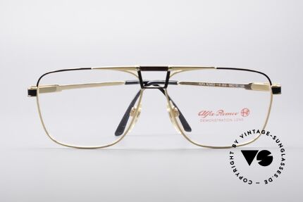 Alfa Romeo 119-603 Classic 80's Glasses, NO RETRO eyewear, but true vintage commodity; vertu, Made for Men