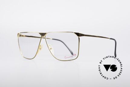 Casanova NM9 No Retro 80's Vintage Glasses, with black pattern on the front and on the temples, Made for Men