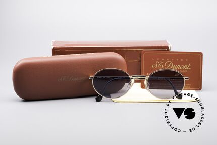 S.T. Dupont D042 Oval Luxury Sunglasses, NO RETRO sunglasses, but a rare old 1990's ORIGINAL, Made for Men