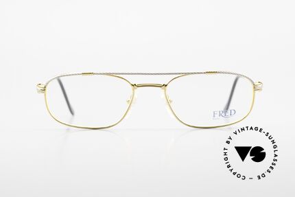 Fred Fregate Luxury Sailing Glasses M Frame, vintage eyeglass-frame by Fred, Paris from the 1980s, Made for Men