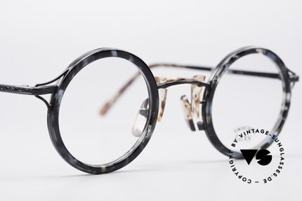 Freudenhaus Koji Round Designer Frame, unworn (like all our rare vintage designer eyeglasses), Made for Men