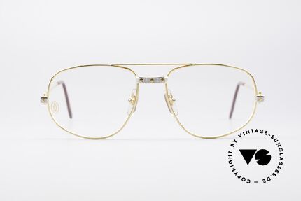 Cartier Romance Santos - L Luxury Frame, mod. "Romance" was launched in 1986 and made till 1997, Made for Men