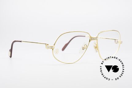 Glasses Cartier Panthere G.M. M 80 s Luxury Vintage Eyeglasses