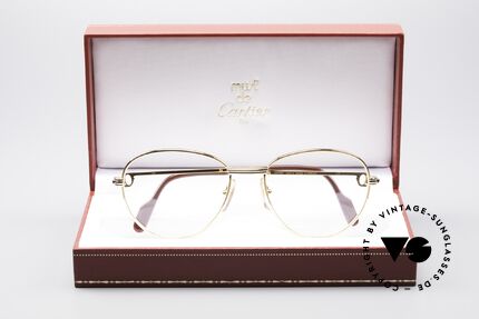 Cartier S Saphirs 0,94 ct Jewellery Eyeglasses, Size: medium, Made for Women