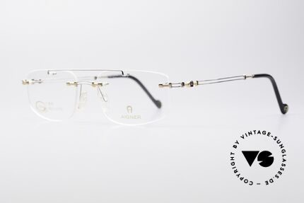 Aigner EA499 Gold Plated Rimless Frame, top-notch quality and very pleasant to wear; lightweight, Made for Men