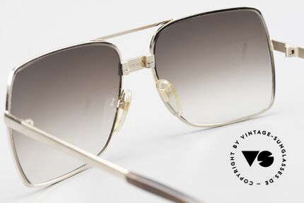 Neostyle Office 10 Gold Filled 70's Sunglasses, this app. 45 years old treasure can be glazed optionally, Made for Men