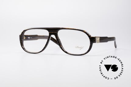 Davidoff 100 90's Men's Vintage Glasses, rare and very elegant eyeglasses-frame by DAVIDOFF, Made for Men