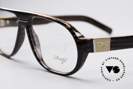 Davidoff 100 90's Men's Vintage Glasses, vintage model for fashion enthusiasts; simply stylish, Made for Men