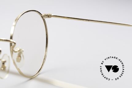 Savile Row Panto 49/20 John Lennon Vintage Glasses, metal frame can be glazed with lenses of any kind, Made for Men