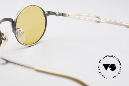 Jean Paul Gaultier 55-7107 Round Vintage Sunglasses, NO RETRO glasses; but a rare ORIGINAL from 1997, Made for Men and Women