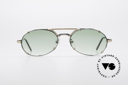 Bugatti 13526 Men's 90's Sunglasses, legendary vintage 'tear drop' design by BUGATTI, Made for Men