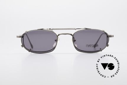 Matsuda 10105 90's Sun Clip On Frame, 'Steampunk sunglasses' by the jap. 'design manufactory', Made for Men