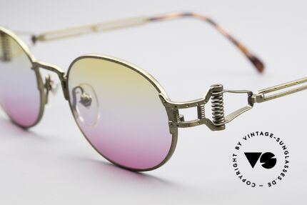 Jean Paul Gaultier 55-5110 Extraordinary Vintage Frame, frame can be glazed with optical lenses optionally, Made for Men and Women