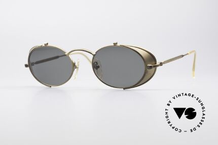 Jean Paul Gaultier 56-1175 JPG Side Shield Sunglasses, vintage Gaultier designer sunglasses from the mid 90's, Made for Men and Women