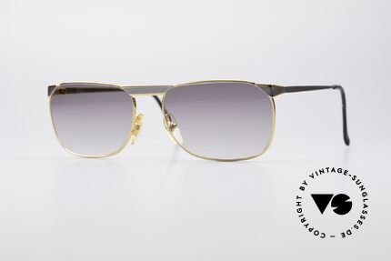 Casanova MC3 24KT Gold Plated Frame, rare vintage Casanova sunglasses from the 1980's, Made for Men