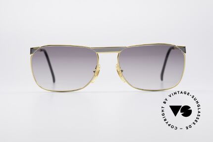 Casanova MC3 24KT Gold Plated Frame, stylish, square-cut model - simple but distinctive, Made for Men