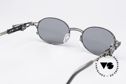 Jean Paul Gaultier 56-0020 Oval Belt Buckle Frame, metal frame can be glazed with optical lenses, too, Made for Men