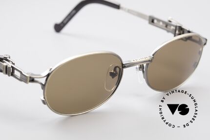 Jean Paul Gaultier 56-0020 Oval Belt Buckle Sunglasses, NO retro glasses, but a true 20 years old Original!, Made for Men