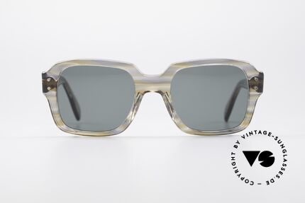 Metzler 448 Small 70's Sunglasses, a true classic at that time - reclaimed nerd style today, Made for Men