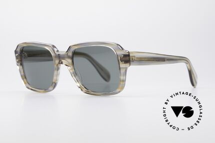 Metzler 448 Small 70's Sunglasses, massive frame, top craftsmanship; SMALL size 46-20, Made for Men