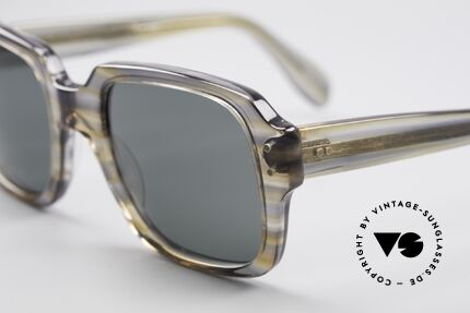 Metzler 448 Small 70's Sunglasses, gray-brownish coloring (characteristical for the 1970's), Made for Men