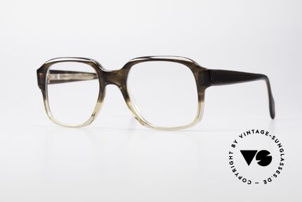 Metzler 4275 70's Original Nerd Glasses, old original Metzler eyeglass-frame from the 70's/80's, Made for Men