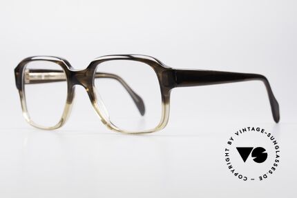 Metzler 4275 70's Original Nerd Glasses, massive frame, top craftsmanship; medium size 130mm, Made for Men