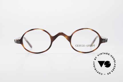 Giorgio Armani 2045 Small Round 90's Eyeglasses, a true classic in design & coloring (timeless elegant), Made for Men and Women