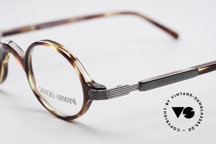 Giorgio Armani 2045 Small Round 90's Eyeglasses, never worn (like all our vintage 1990's Armani frames), Made for Men and Women