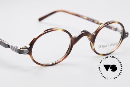 Giorgio Armani 2045 Small Round 90's Eyeglasses, NO RETRO; a unique original in SMALL 123mm size!, Made for Men and Women